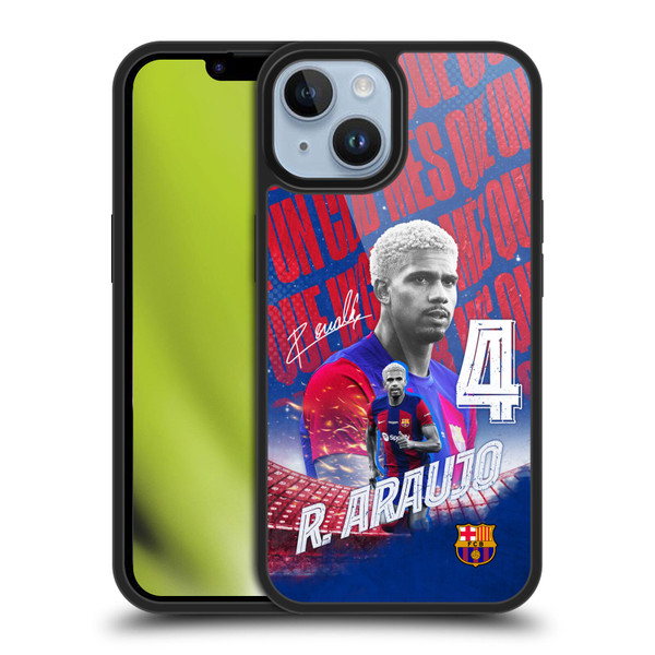 FC Barcelona 2023/24 First Team Ronald Araújo Gel Armour Case For Apple iPhone 14 FC Barcelona 2023/24 First Team Ronald Araújo Gel Armour Case For Apple iPhone 14