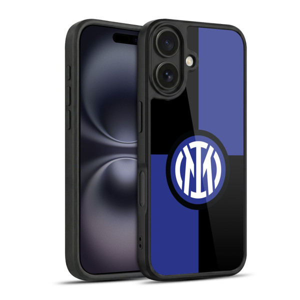 Fc Internazionale Milano Badge Flag Gel Armour Case For Apple iPhone 16
