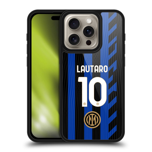 Fc Internazionale Milano 2024/25 Players Home Kit Lautaro Martínez Gel Armour Case For Apple iPhone 16 Pro Fc Internazionale Milano 2024/25 Players Home Kit Lautaro Martínez Gel Armour Case For Apple iPhone 16 Pro