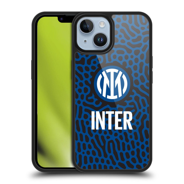 Fc Internazionale Milano Patterns Abstract 2 Gel Armour Case For Apple iPhone 14