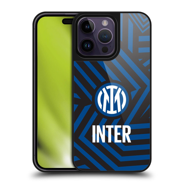 Fc Internazionale Milano Patterns Abstract 1 Gel Armour Case For Apple iPhone 14 Pro Max