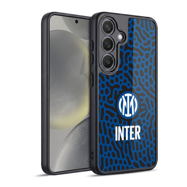 Fc Internazionale Milano Patterns Abstract 2 Gel Armour Case For Samsung Galaxy S24 5G