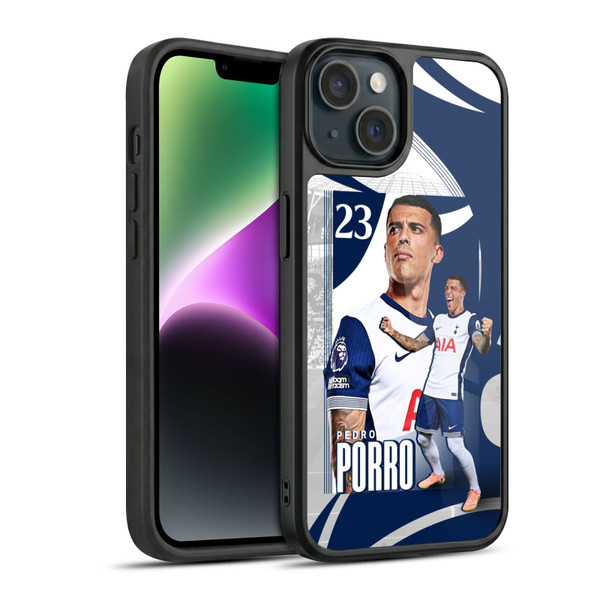 Tottenham Hotspur F.C. 2024/25 First Team Pedro Porro Gel Armour Case For Apple iPhone 14