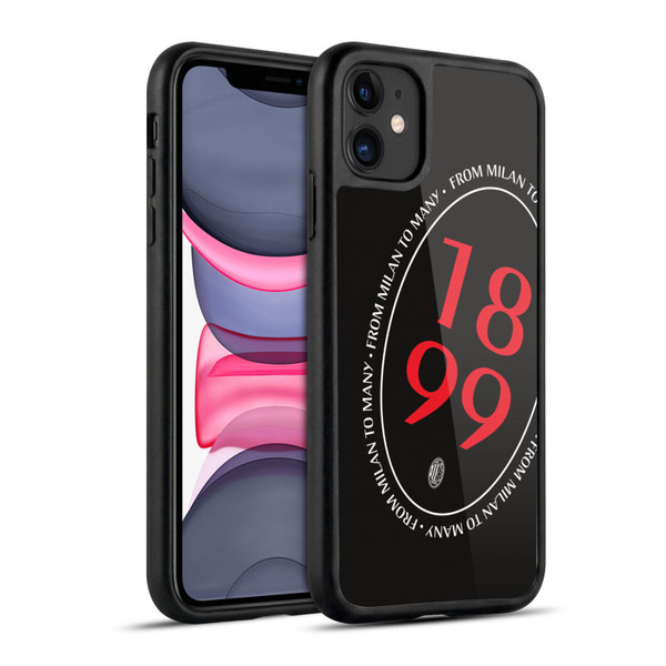 AC Milan Art 1899 Oversized Gel Armour Case For Apple iPhone 11
