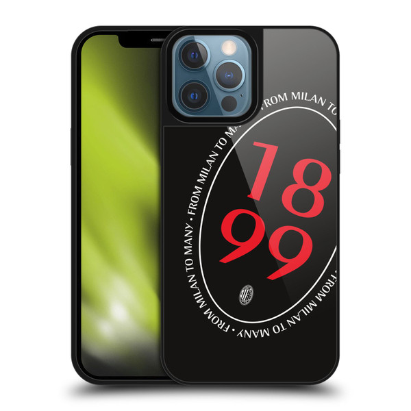 AC Milan Art 1899 Oversized Gel Armour Case For Apple iPhone 13 Pro Max