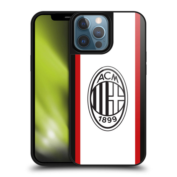 AC Milan 2024/25 Crest Kit Away Gel Armour Case For Apple iPhone 13 Pro Max
