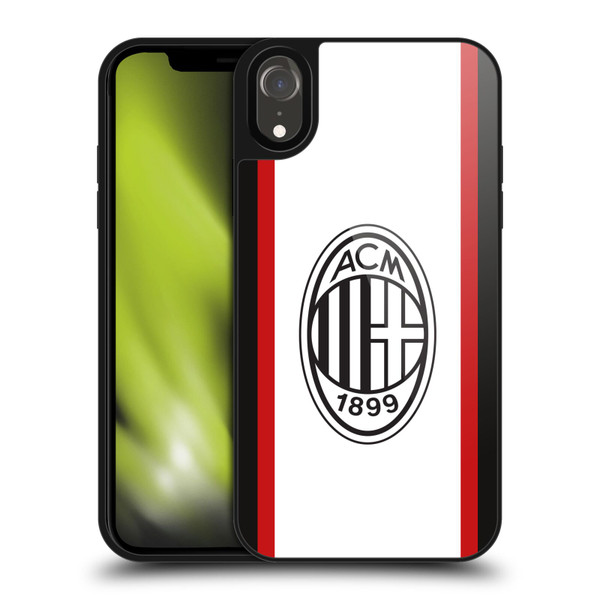 AC Milan 2024/25 Crest Kit Away Gel Armour Case For Apple iPhone XR