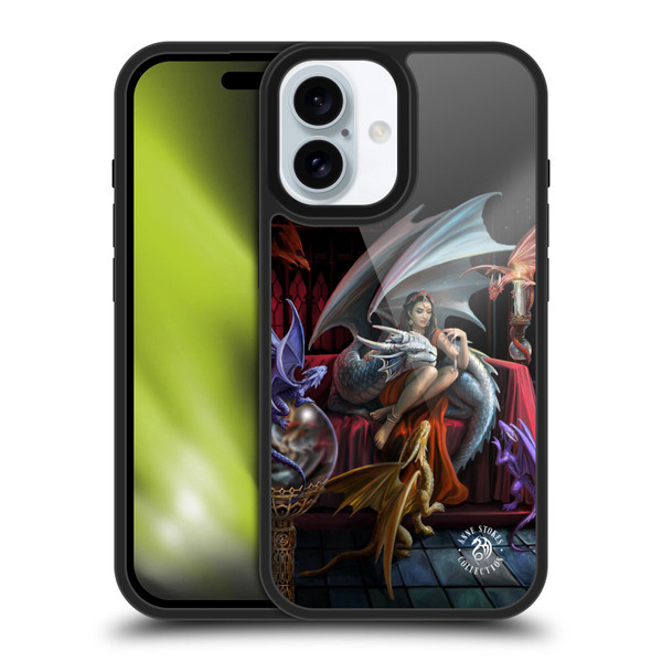 Anne Stokes Mix Fantasy Art Dragon Charm Gel Armour Case For Apple iPhone 16