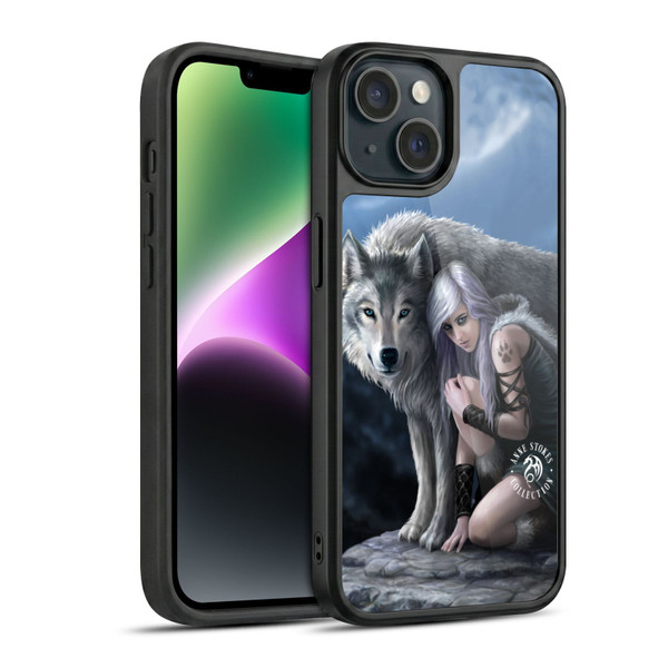 Anne Stokes Wolves Protector Gel Armour Case For Apple iPhone 14