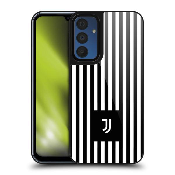 Juventus Football Club Lifestyle 2 Black & White Stripes Gel Armour Case For Samsung Galaxy A15