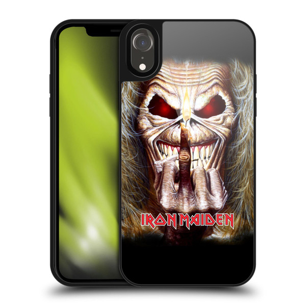 Iron Maiden Art Candle Finger Gel Armour Case For Apple iPhone XR
