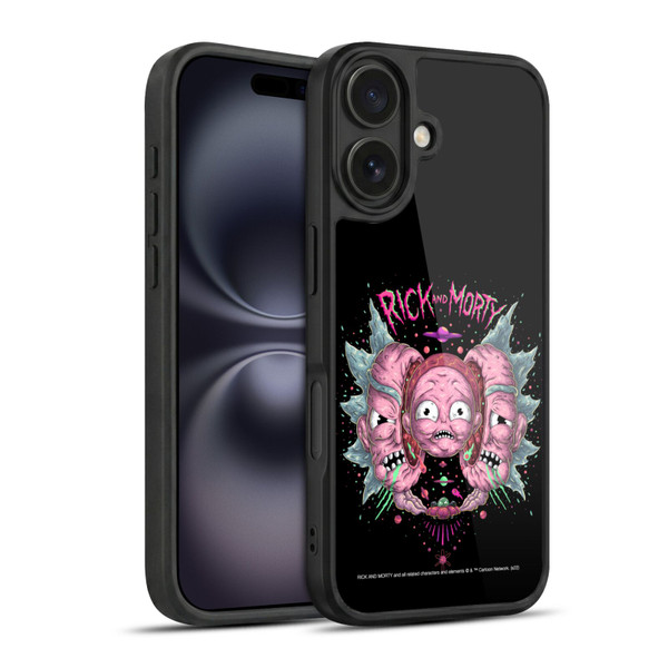 Rick And Morty Season 1 & 2 Graphics Intergalactic Escapades Gel Armour Case For Apple iPhone 16