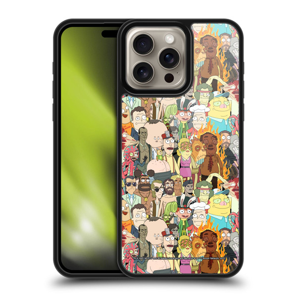 Rick And Morty Season 3 Graphics Interdimensional Space Cable Gel Armour Case For Apple iPhone 16 Pro Max