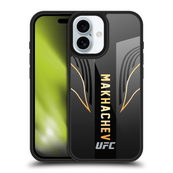 UFC Islam Makhachev Fighter Kit Gel Armour Case For Apple iPhone 16 UFC Islam Makhachev Fighter Kit Gel Armour Case For Apple iPhone 16