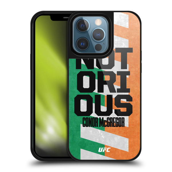 UFC Conor McGregor Ireland Flag Gel Armour Case For Apple iPhone 13 Pro