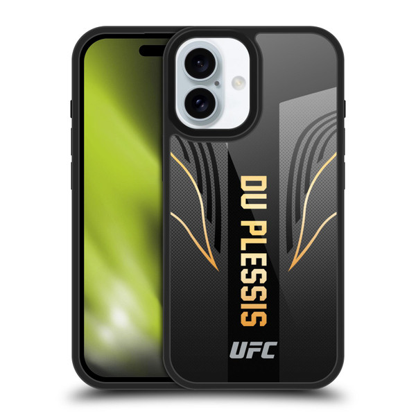UFC Dricus Du Plessis Fighter Kit Gel Armour Case For Apple iPhone 16