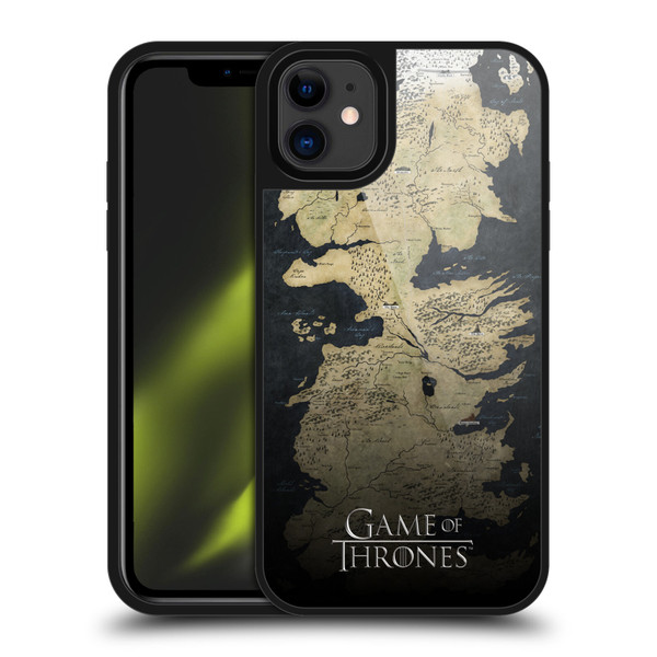 HBO Game of Thrones Key Art Westeros Map Gel Armour Case For Apple iPhone 11
