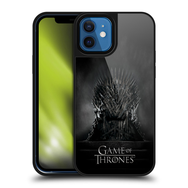 HBO Game of Thrones Key Art Iron Throne Gel Armour Case For Apple iPhone 12 / iPhone 12 Pro