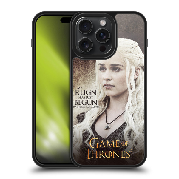 HBO Game of Thrones Character Quotes Daenerys Targaryen Gel Armour Case For Apple iPhone 15 Pro Max