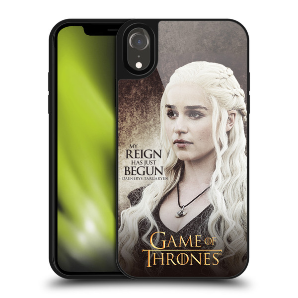 HBO Game of Thrones Character Quotes Daenerys Targaryen Gel Armour Case For Apple iPhone XR