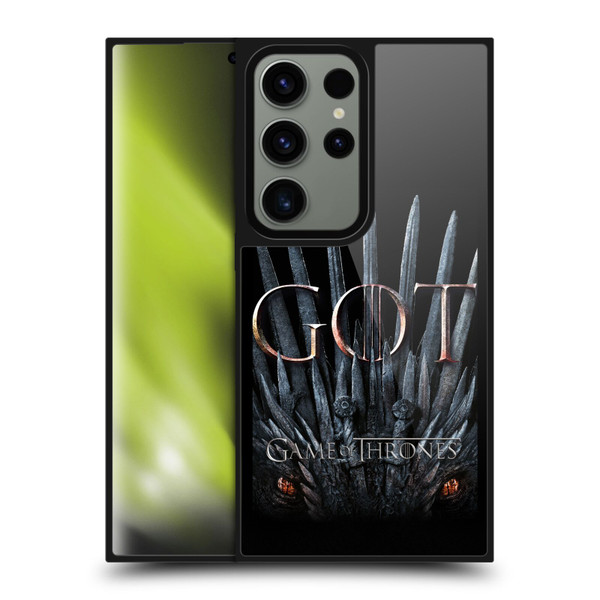 HBO Game of Thrones Season 8 Key Art Dragon Throne Gel Armour Case For Samsung Galaxy S24 Ultra 5G