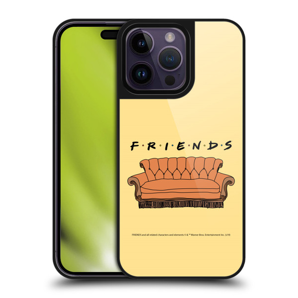 Friends TV Show Iconic Couch Gel Armour Case For Apple iPhone 14 Pro Max