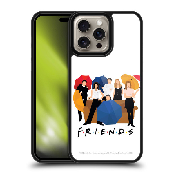 Friends TV Show Key Art Logo Opening Sequence Gel Armour Case For Apple iPhone 16 Pro Max