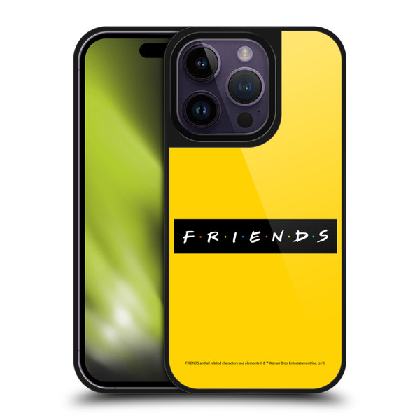 Friends TV Show Logos Pattern Gel Armour Case For Apple iPhone 14 Pro