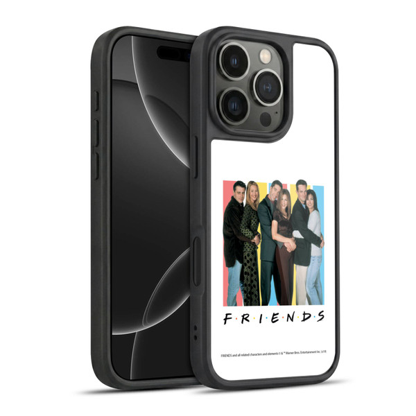 Friends TV Show Logos Cast Gel Armour Case For Apple iPhone 16 Pro
