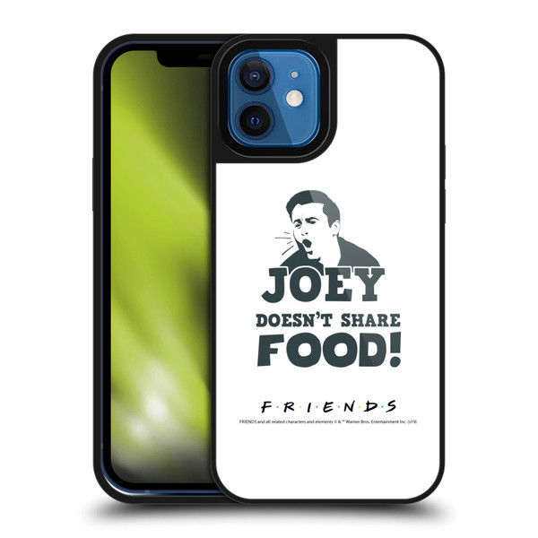 Friends TV Show Quotes Joey Food Gel Armour Case For Apple iPhone 12 / iPhone 12 Pro
