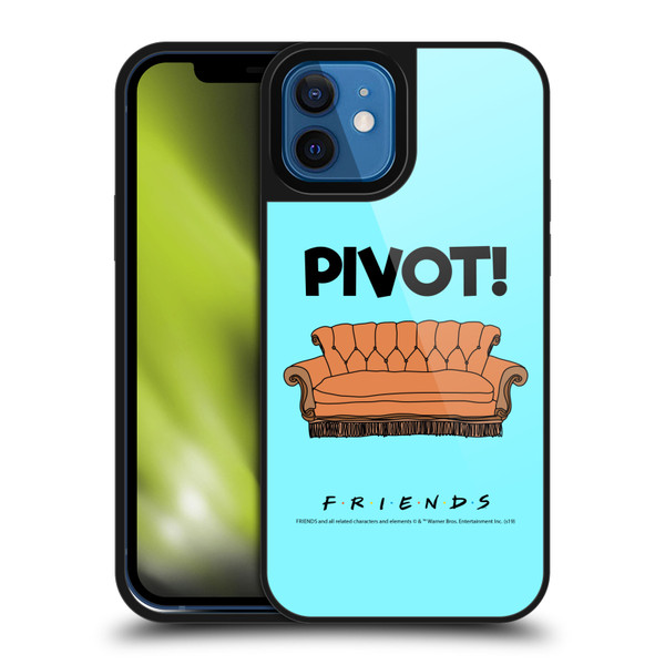 Friends TV Show Quotes Pivot Gel Armour Case For Apple iPhone 12 / iPhone 12 Pro