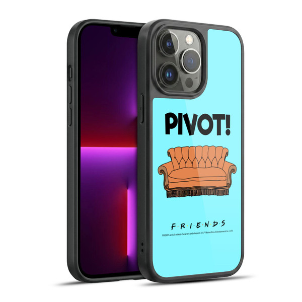 Friends TV Show Quotes Pivot Gel Armour Case For Apple iPhone 13 Pro Max