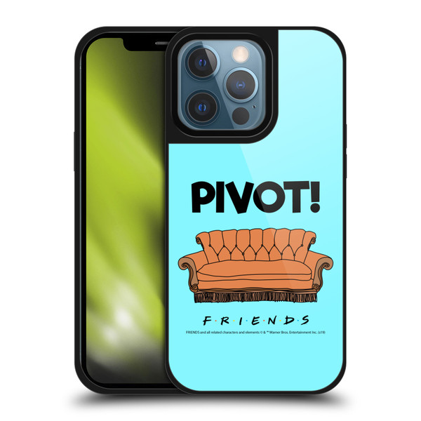 Friends TV Show Quotes Pivot Gel Armour Case For Apple iPhone 13 Pro