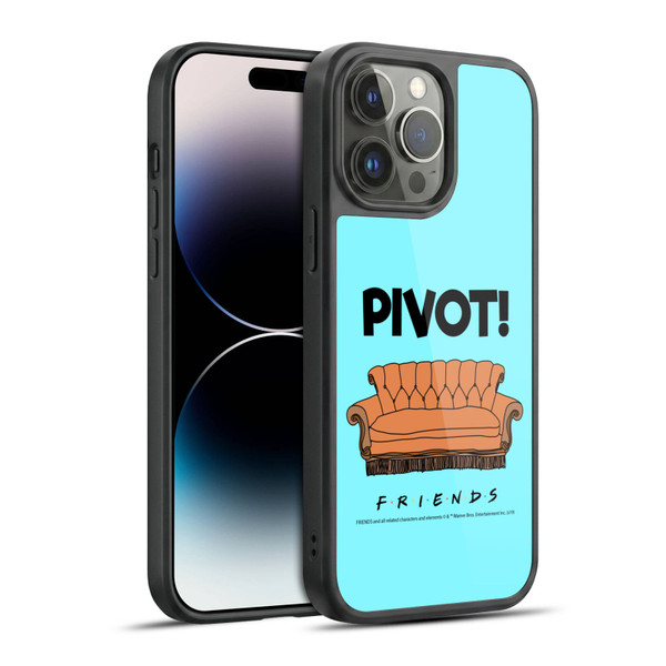 Friends TV Show Quotes Pivot Gel Armour Case For Apple iPhone 14 Pro Max