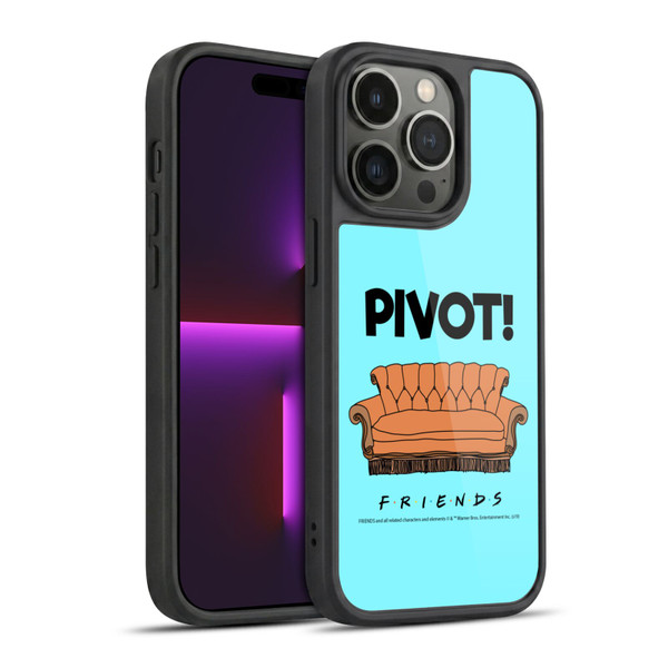 Friends TV Show Quotes Pivot Gel Armour Case For Apple iPhone 14 Pro