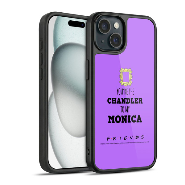 Friends TV Show Quotes BFF Gel Armour Case For Apple iPhone 15