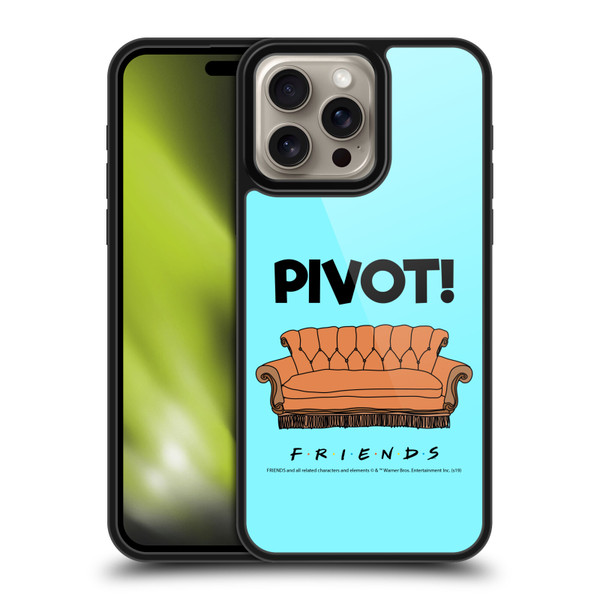 Friends TV Show Quotes Pivot Gel Armour Case For Apple iPhone 16 Pro Max