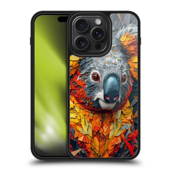 Haroulita Mix Art Animals Koala Gel Armour Case For Apple iPhone 15 Pro Max