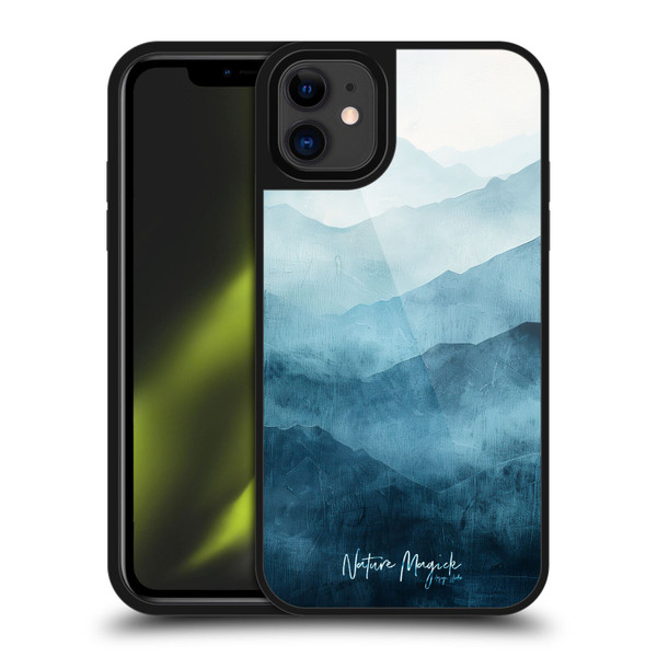 Nature Magick Fascinating Hills Blue Range Gel Armour Case For Apple iPhone 11