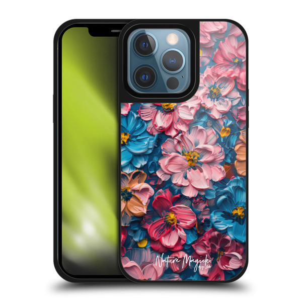 Nature Magick Paint Blobs Elegant Gel Armour Case For Apple iPhone 13 Pro