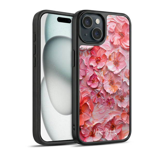 Nature Magick Paint Blobs Poppy Gel Armour Case For Apple iPhone 15