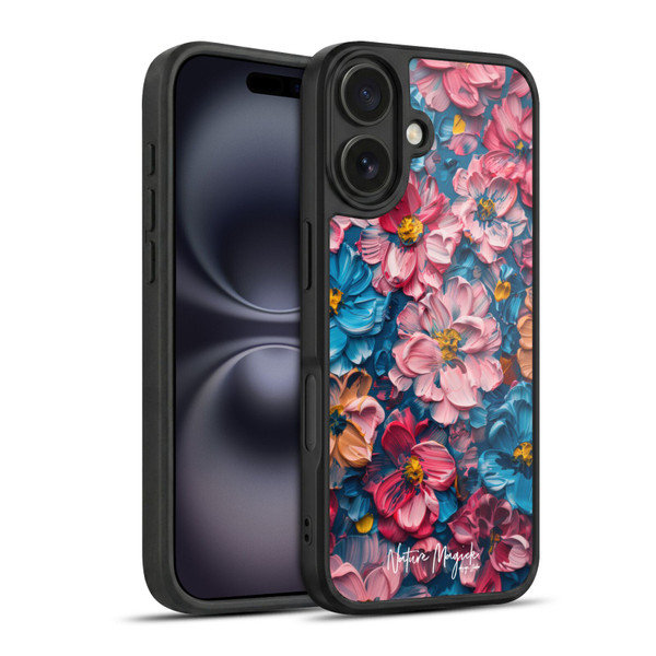 Nature Magick Paint Blobs Elegant Gel Armour Case For Apple iPhone 16
