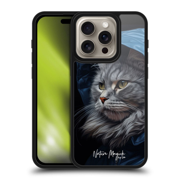 Nature Magick Various Collection Winter Cat Gel Armour Case For Apple iPhone 16 Pro