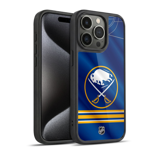 NHL Buffalo Sabres Jersey Gel Armour Case For Apple iPhone 15 Pro