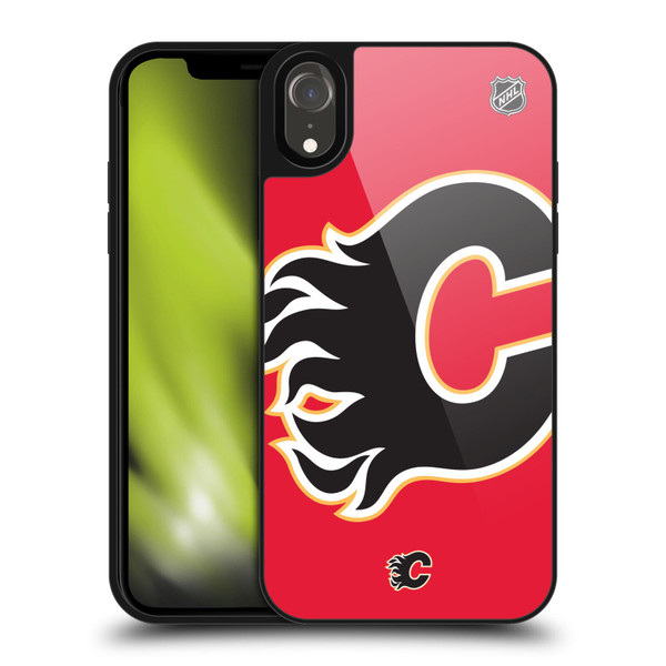 NHL Calgary Flames Oversized Gel Armour Case For Apple iPhone XR