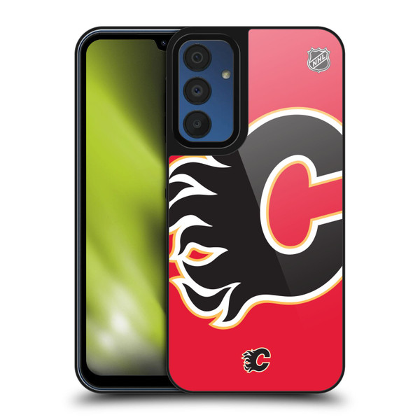 NHL Calgary Flames Oversized Gel Armour Case For Samsung Galaxy A15