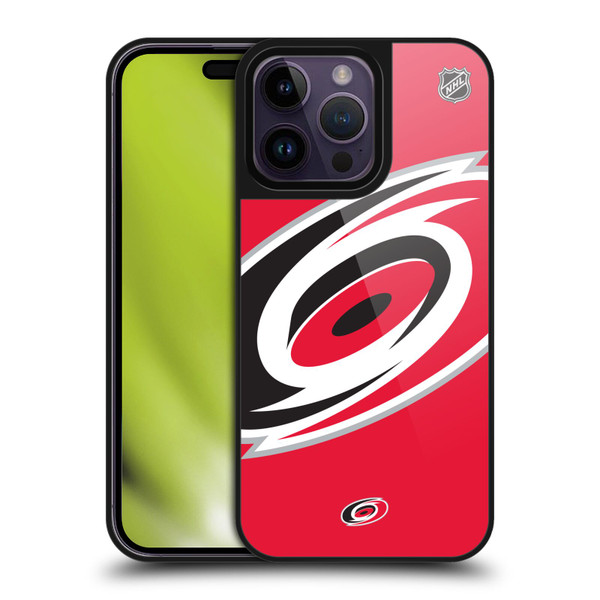 NHL Carolina Hurricanes Oversized Gel Armour Case For Apple iPhone 14 Pro Max