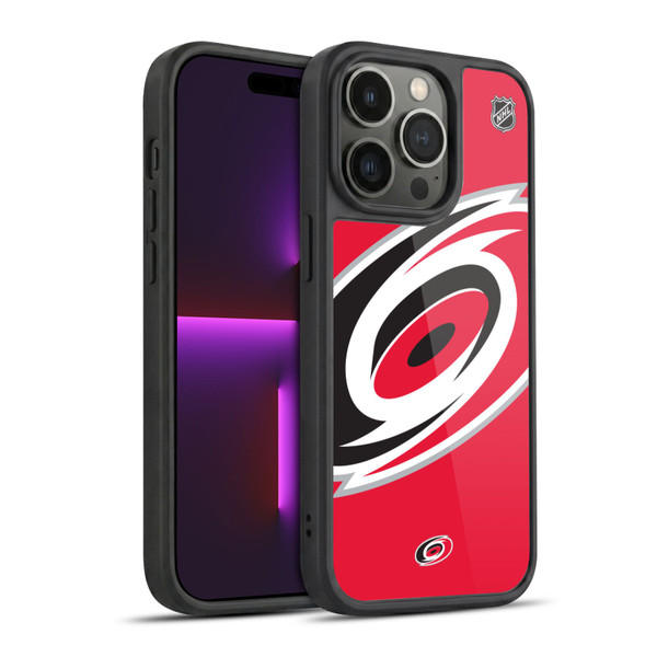 NHL Carolina Hurricanes Oversized Gel Armour Case For Apple iPhone 14 Pro