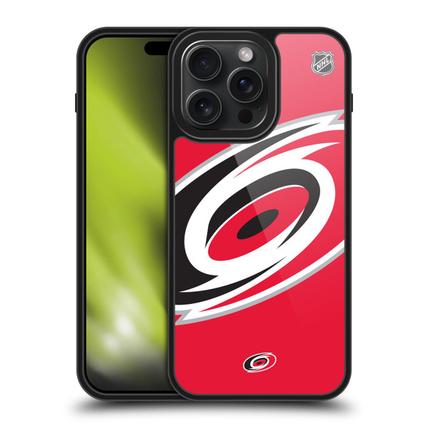 NHL Carolina Hurricanes Oversized Gel Armour Case For Apple iPhone 15 Pro Max
