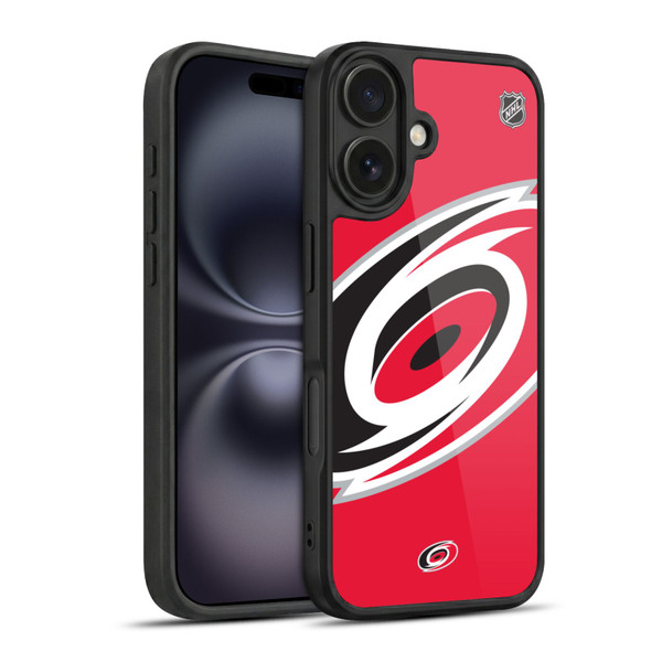 NHL Carolina Hurricanes Oversized Gel Armour Case For Apple iPhone 16